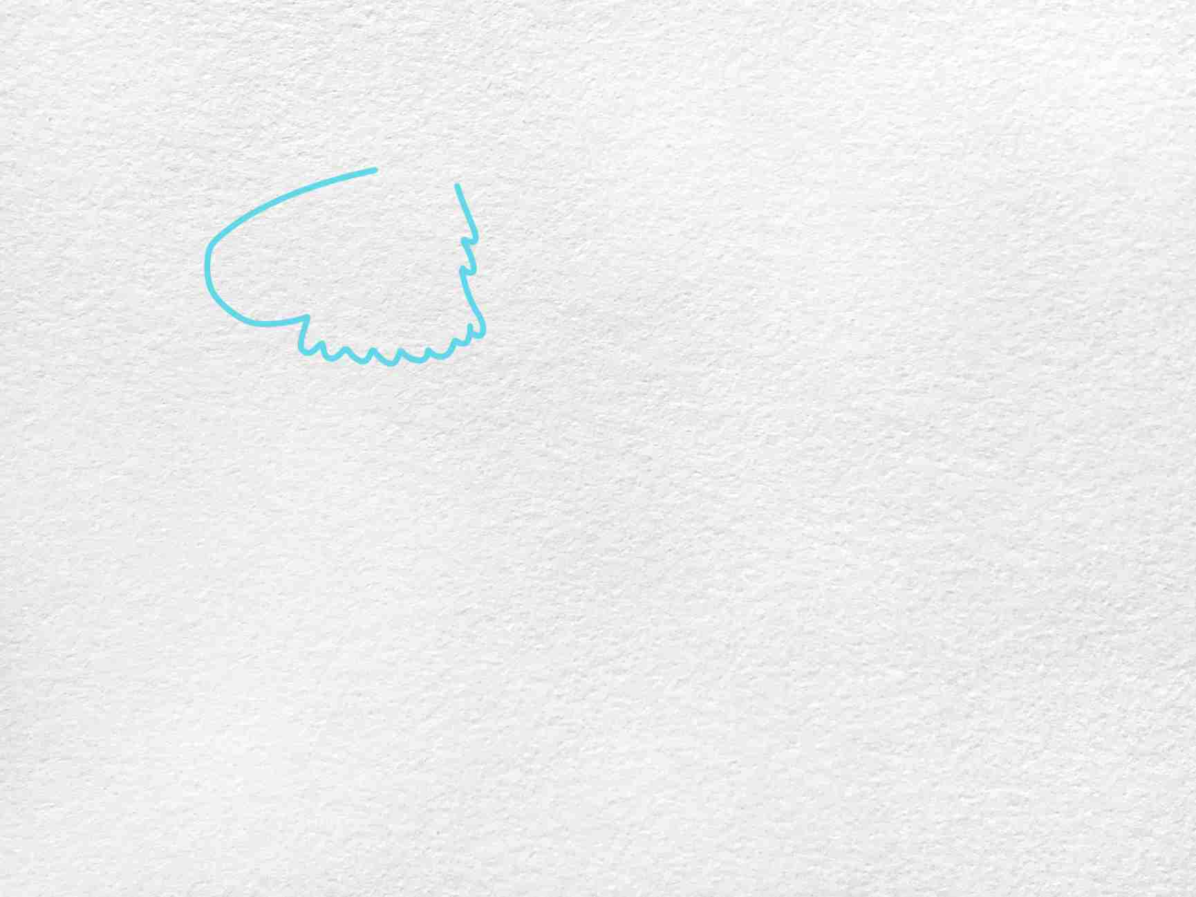 How To Draw A Piñata: Step 1
