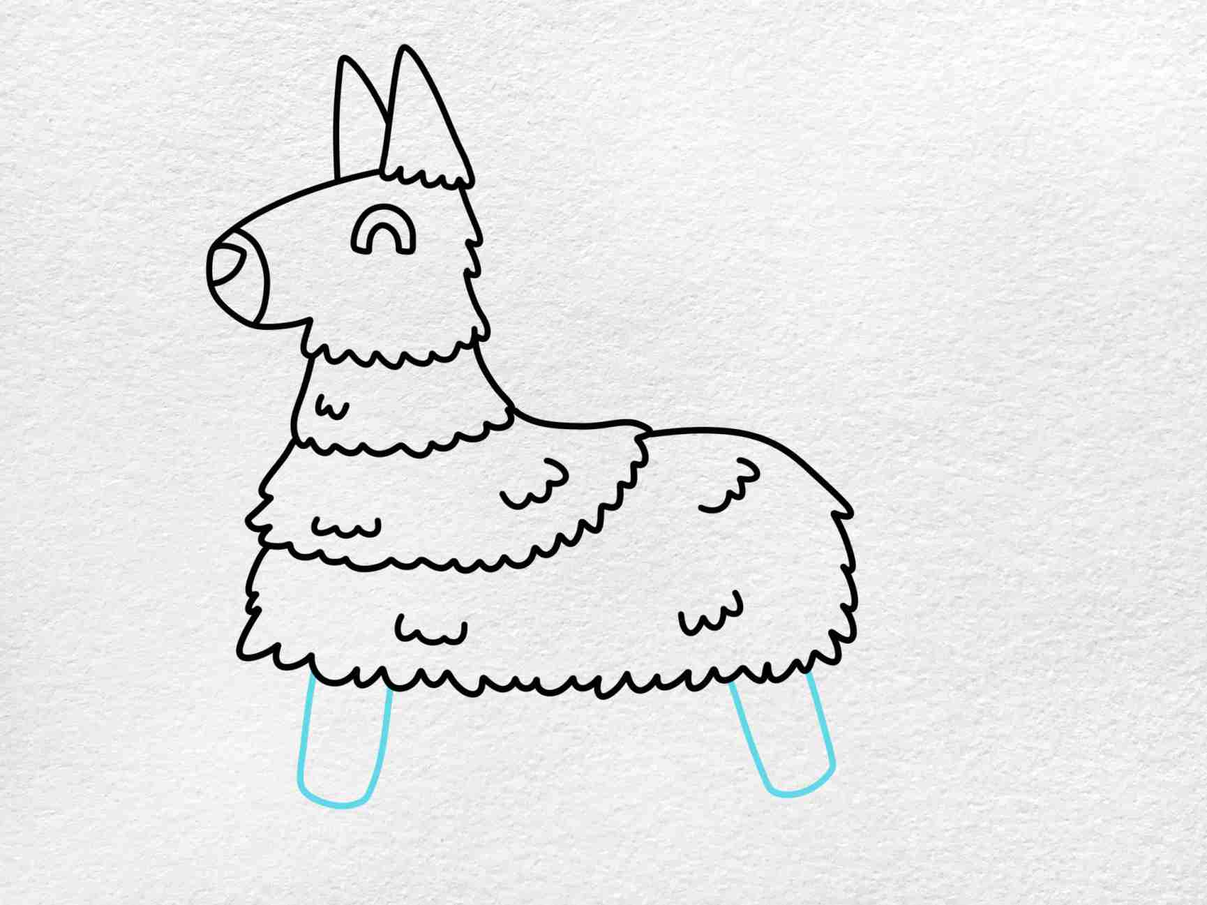How To Draw A Piñata: Step 5